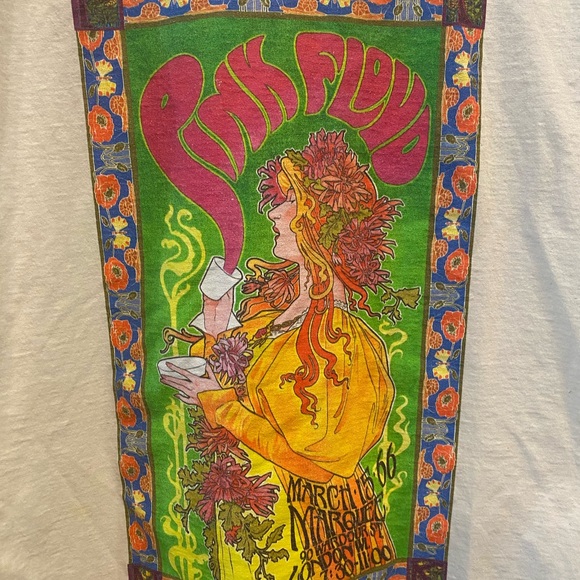 RARE Pink Floyd White Graphic Tee - Picture 3 of 3